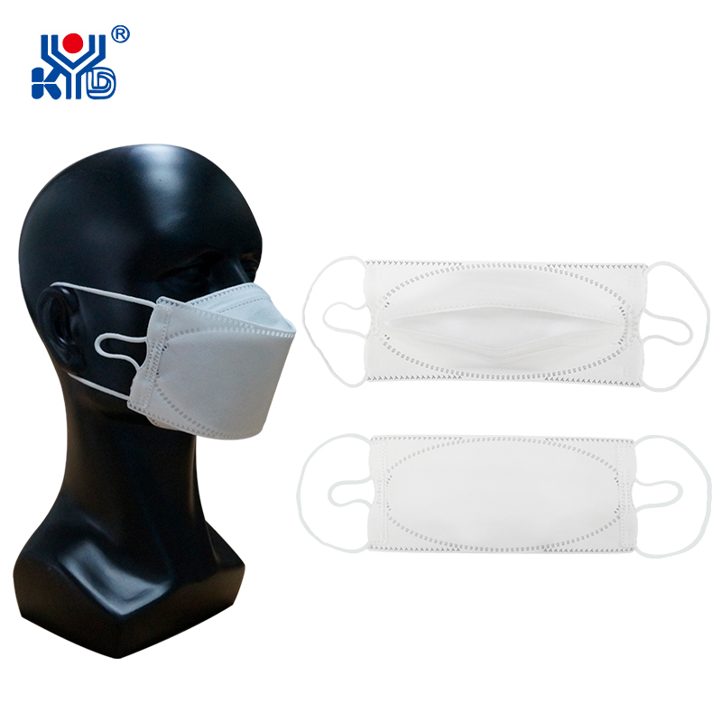 Automatic CCD Inspection Adjustable Ear-loop Fish Mask Machine